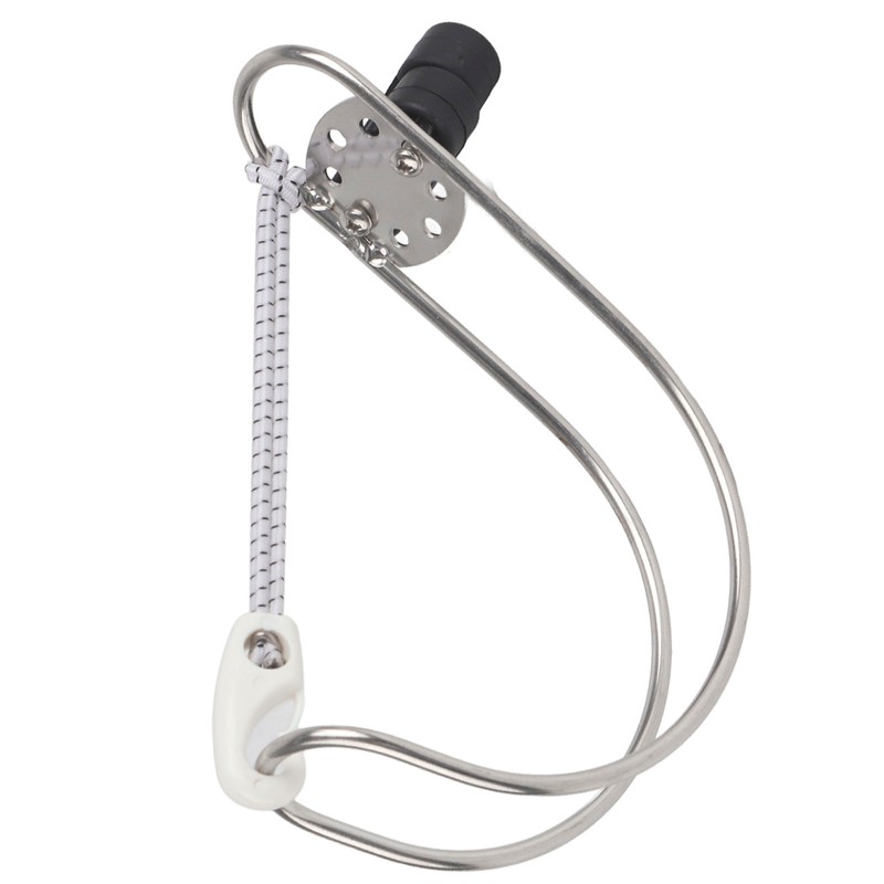 4.5in Stainless Steel Lifebuoy Ring Bracket Horseshoe Holder for Marine