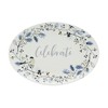Fitz and Floyd Noel Noir Set of 2 Holiday Platters,