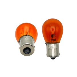 Tek Automotive 581 PY21W Car Bulb – Indicator Bulbs 12V 21W, Orange | PY21W Indicator Bulbs for Turn Signal Car Lights, Bulbs & Indicators - Twin Pack