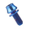 VAMUOEFL M5x12mm Titanium Bolts with Washers for Bicycle Water Bottle