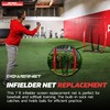 PowerNet 4x7 FT Portable Infielder Training NET ONLY, Softball &