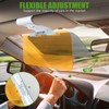 WSSGY Day and Night Anti-Glare Polarized Car Sun Visor Extender