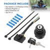 M MATI Ignition Key Switch 4 Position 6 Pin &