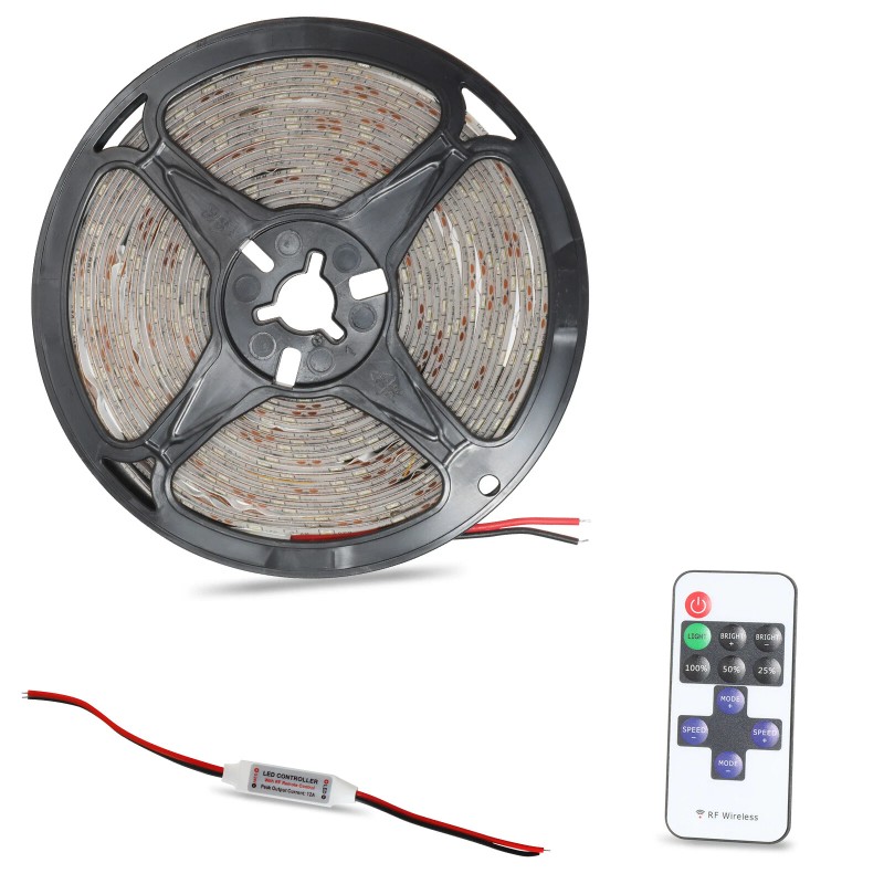 SHENKENUO Green 5M LED Boat Lights Kit Waterproof Pod Bright