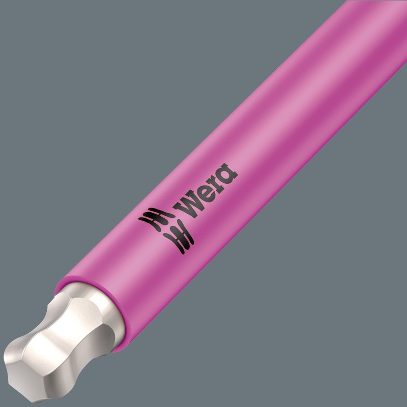 Wera 3950 SPKL Hex-Plus Stainless Hex Wrench 3.0 brightpink 022663