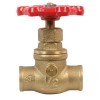 MUELLER INDUSTRIES 105-603 Stop/Waste Valve 1/2 inch Brass CxC