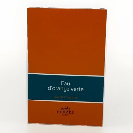 HERMÈS Hermes Eau D'Orange Verte 0.06 oz 2 ml EDC Spray Mini Travel Sample Vial