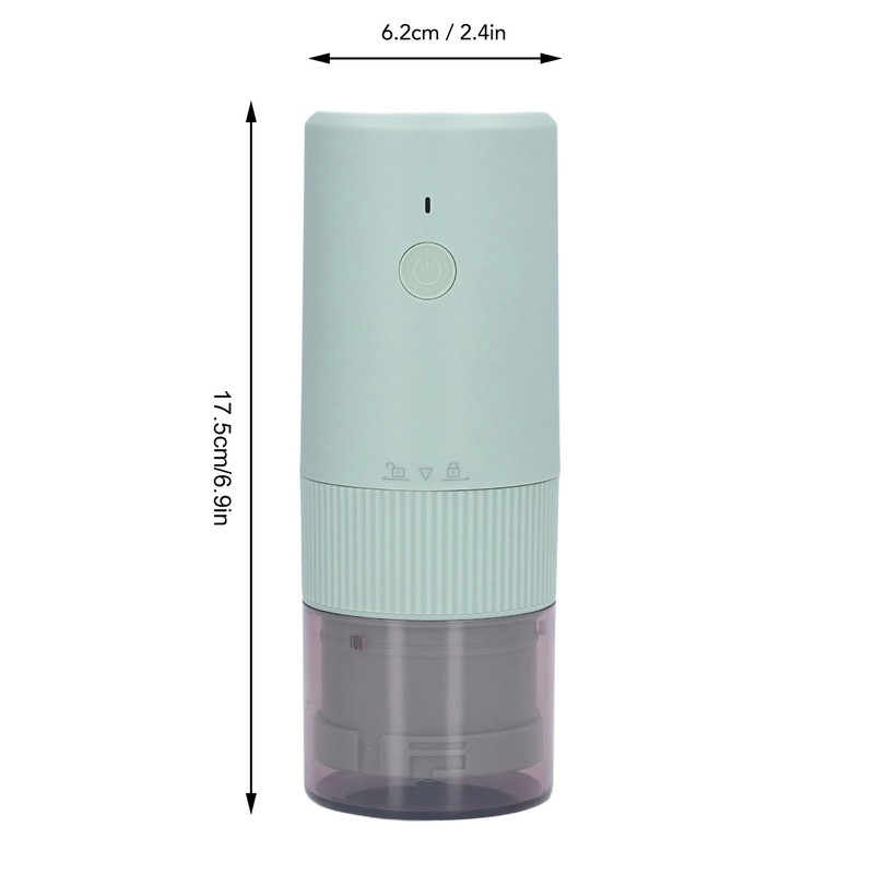 Electric Coffee Grinder Home Travel Portable USB Rechargeable Wireless Mini