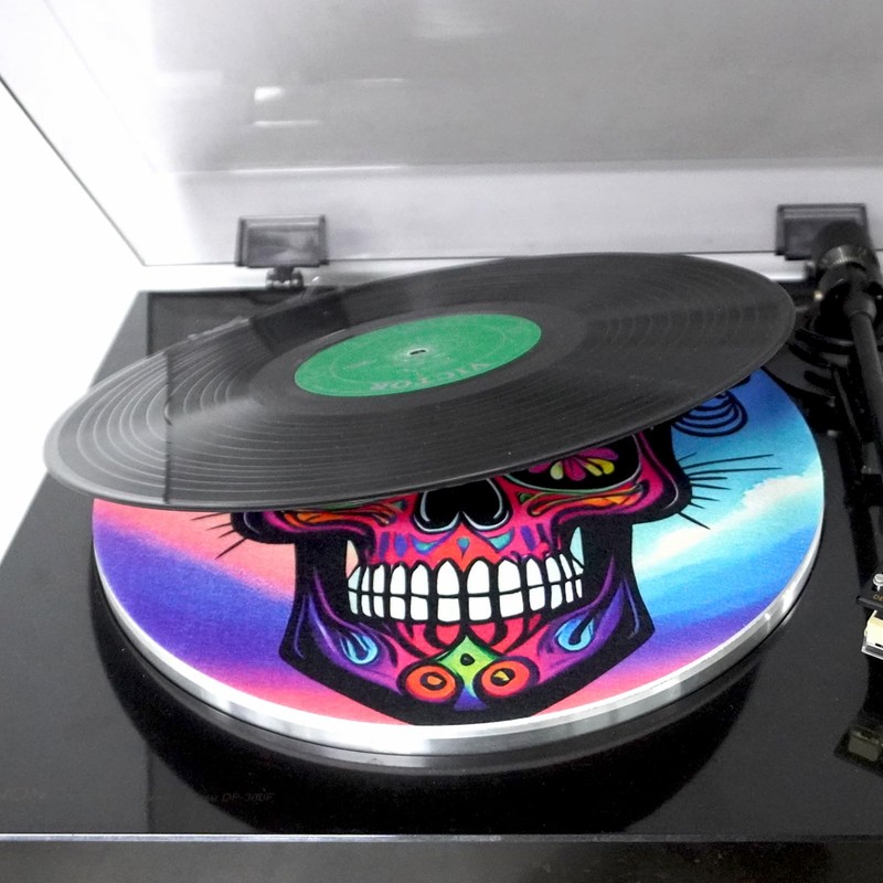 Turntable Mat Vinyl Slip Mat 12 Inch Record Player Non