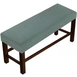 Bench Cover, Bench Seat Cover, Fit, Anti-Scratch, Dirt, Dustproof, Solid, Scandinavian Style, Elastic Material, Fit, Stretch, Dining Bench Cover, Slipcover, Long Seat Chair Cover, Chair Cover, Chair