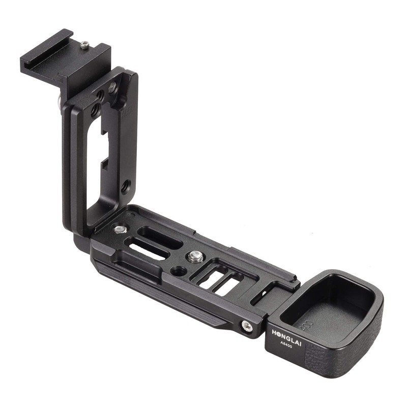 WEPOTO A6400-L Hand Grip Quick Release Plate L Bracket QR