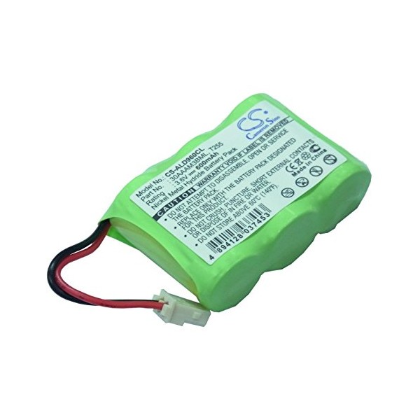 BornMio Replacement Battery for Midland ER102 Emergency Crank Weather (600mAh)
