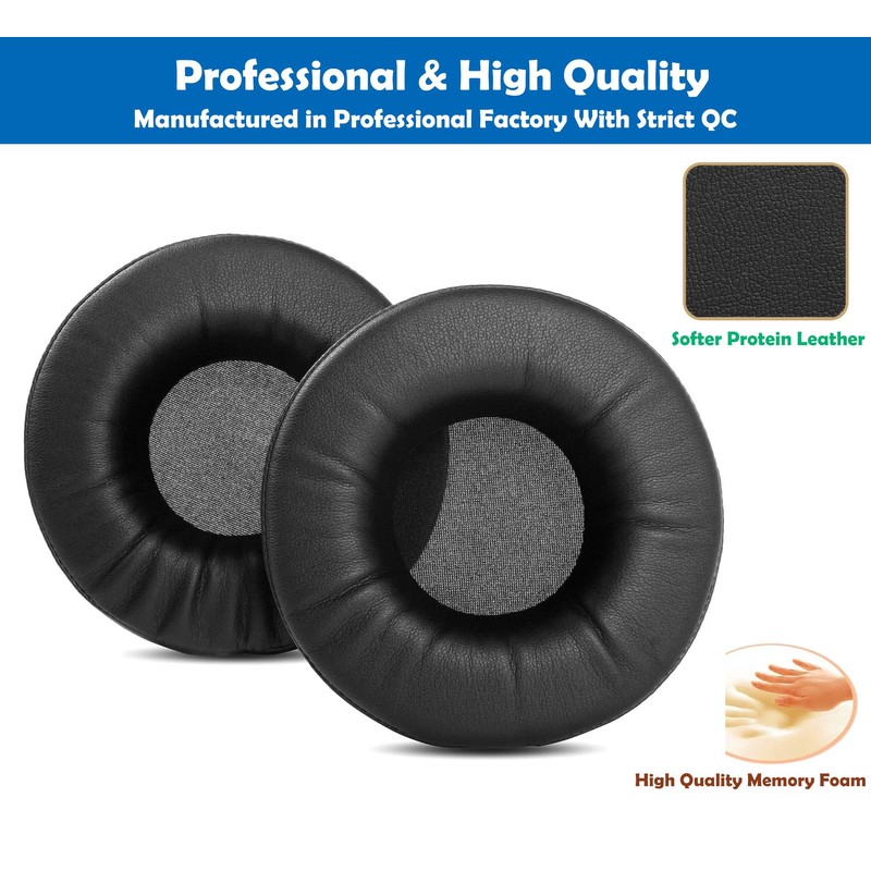 DowiTech Professional Replacement Ear Pads Cushions Compatible with Beyerdynamic Custom