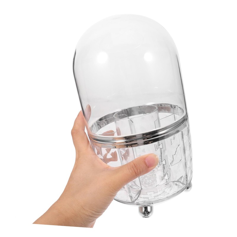 Gadpiparty Makeup Brush Holder Rotating Cup Pen Cup Stationery Organizer