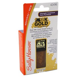 Sally Hansen Treatment 18K Gold Hardener Nail Polish, 0.33 Fluid Ounce
