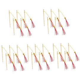 LALAFINA 5sets Cow Horn Ear Wax Removal Spoon Comfortable Ear Cleaning Tools for Daily Use Easy to Clean Safe for Family Friends