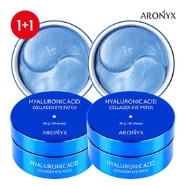 ARONYX [Aronics] Hyaluronic Acid Collagen Eye Patch 90g (approx. 60 patches) x 2 - 01_[1+1]Hyaluronic Acid Collagen / [아로닉스] 히알루론산 콜라겐 아이패치 90g (약60매)x2 - 01_[1+1]히알루론산 콜라겐
