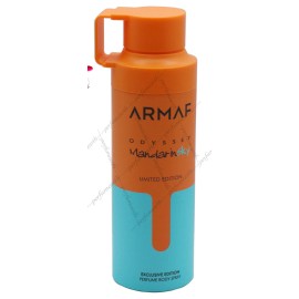 Odyssey Mandarin Sky Man By Armaf  Body Spray 6.7oz./200 ml New Same As Picture