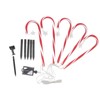 Christmas Candy Cane Lights 1 for 5 IP65 Waterproof 8