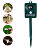 Solar Bird Repellent Outdoor USB Ultrasonic Mouse Insect Repeller with