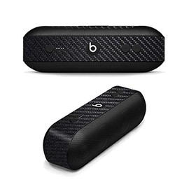 MightySkins Carbon Fiber Skin for Beats by Dr. Dre Pill Plus - Glamorous | Protective, Durable Textured Carbon Fiber Finish | Easy to Apply, Remove, and Change Styles | Made in The USA
