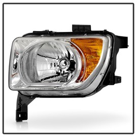 KEEKPO - For 2003 2004 2005 2006 Honda Element Factory Style Headlights Headlamps Pair Assembly Replacement Left+Right