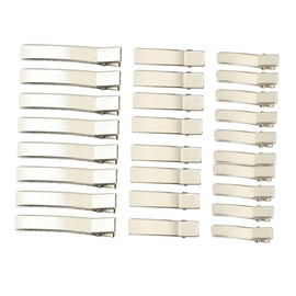 FOMIYES 60pcs Thick Double Prong Hair Clips Simple DIY Hairdressing Accessories for Home and Salon Use for Sectioning and Styling Suitable for Hair Types