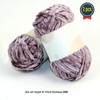 2 Roll Yarn for Knitting Crochet Velvet Yarn Knitting Yarn