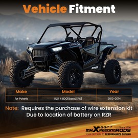 maXpeedingrods Winch Mounting Kit for Polaris RZR 570 2012-2019, Winch Mount Bracket for 800 2008-2014