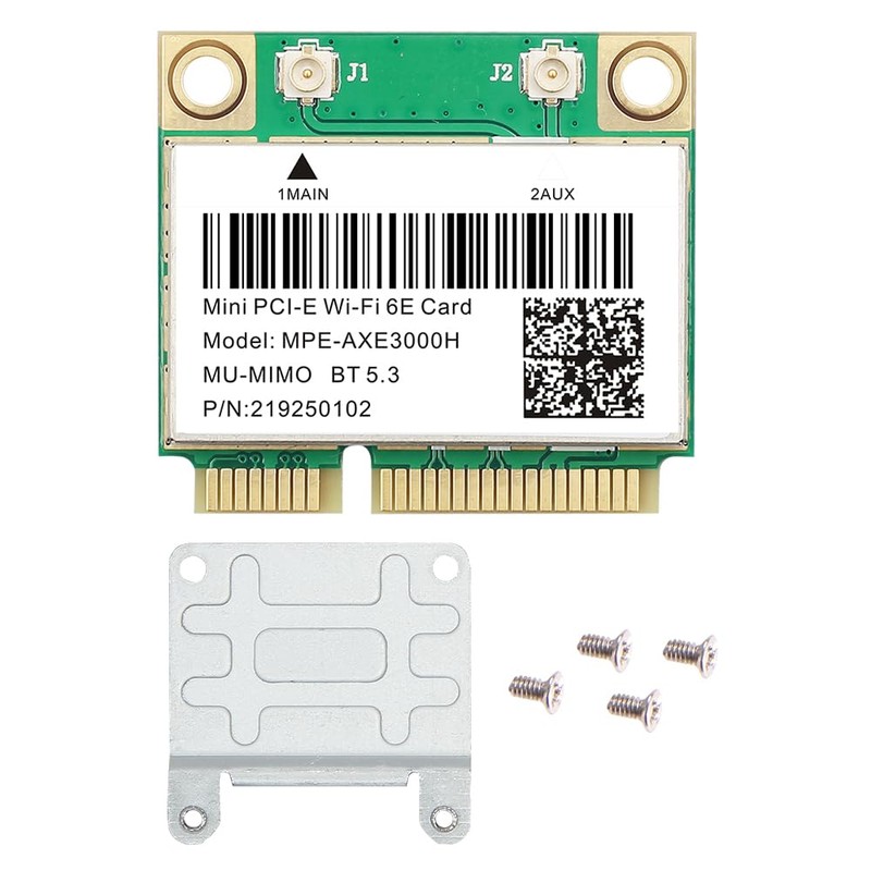 MPE-AXE3000H WiFi 6E Mini Tarjeta PCIe - Adaptador de triple