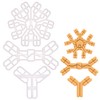 Set of 3 Antibody Cookie Cutters, 3 Pieces - Bakerlogy