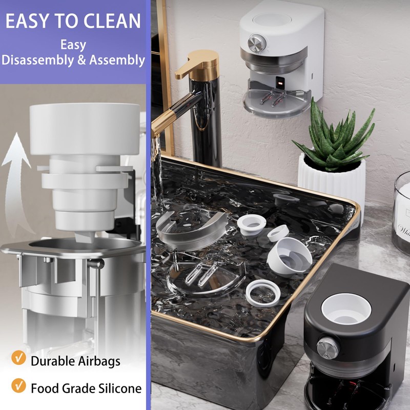 Automatic Toothpaste Dispenser, Wall Mounted Electric Toothpaste Dispenser for Kids