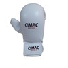 Cimac Competition Karate Mitts with Thumb - Senior, White -