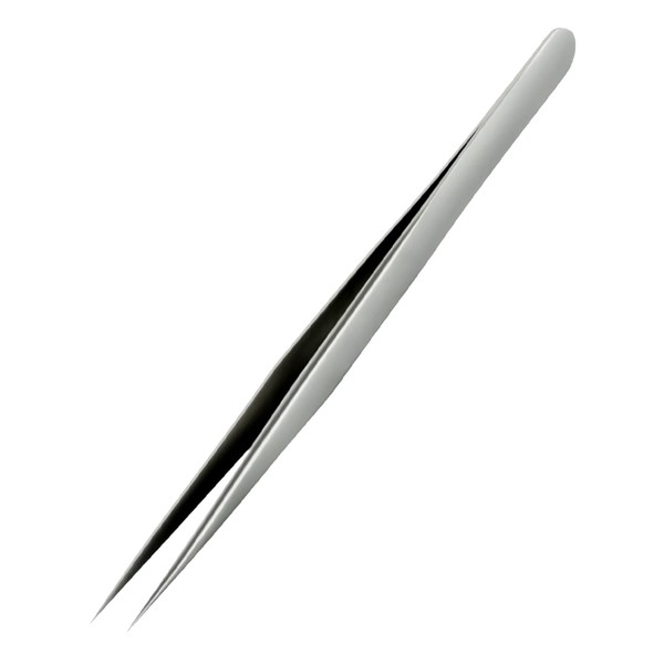 1pcs Precision Tweezers,Stainless Steel Pointed Tweezers,Point-Tip Precision Tweezersfor DIY Craft,Electronic