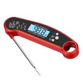 EZhot Food Thermometer: Precision for Kitchen and BBQ. Instant-Read Convenience Delivers Accurate Temps for Perfect Meals. Waterproof, Backlit Design ensures Reliable Performance