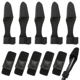 KFDDRN Pack of 10 Rod Bands Fishing Set, Fishing Rod Straps Non-Slip, Adjustable Velcro Bands, Fishing Accessories for Tying Fishing Rods and Casting Protection