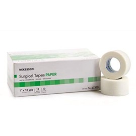 Box of 12 Medi-Pak Performance Plus Paper Surgical Medical Tapes 1" X 10 Yard