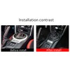 YIWANG Car Interior Gear Shift Frame Trim Sticker for Subaru