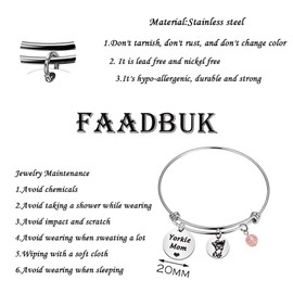 FAADBUK Yorkie Mom (Yorkie Mom Bracelet)