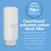 AquaFusion CleanGuard 100 Gallon Activated Carbon Block Replacement Filter, White