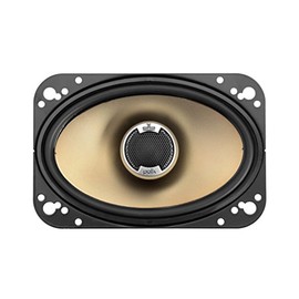 Polk Audio DB461 4-by-6-Inch Coaxial Speakers (Pair, Black)