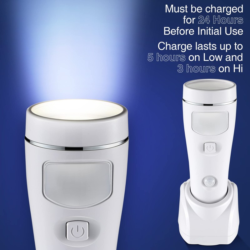 Enhon 4 in 1 LED Rechargeable Plug in Flashlights, 6