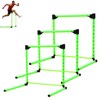 GOKKYOA 3 Pack Adjustable Height Hurdles Training Equipment,Hurdles Track and