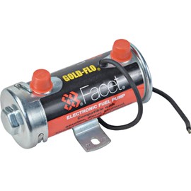 Cylindrical Solid State Fuel Pump 24V, 6-8Psi, 24" Min Dry Lift, 30 Gph