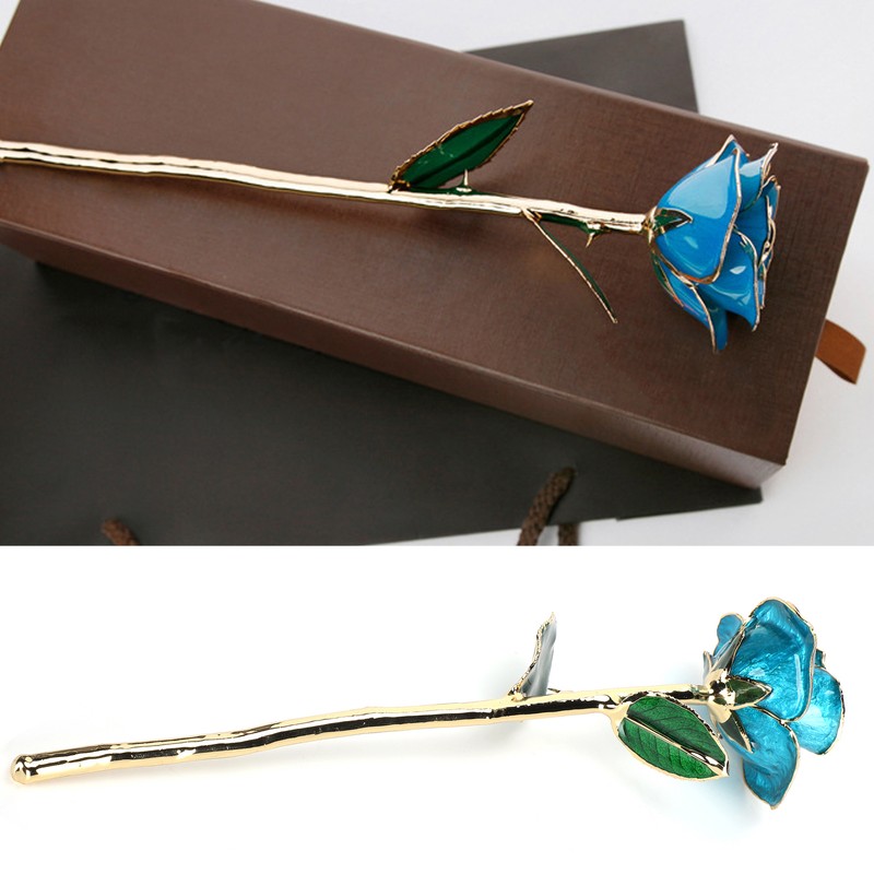 Gold Dipped Rose 24k Creative Girlfriends Wife Valentine's Day Gift