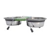 Loving Pets Silent Double Diner Pet Bowl