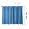 Polyester Window Curtain Shade Blackout Panels Drapes with Perforation (Light