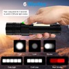 Vnina USB Rechargeable Flashlight, LED Magnetic Flashlights Super Bright Tactical