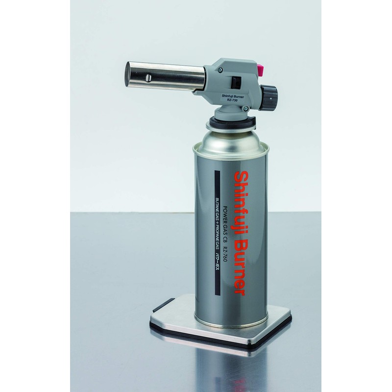Shinfuji Burner Burner Accessories RZ-406 Silver Body: Depth 3.5 inches