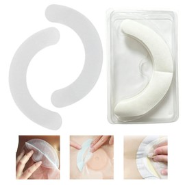 JMOFLUG Elastic Barrier Strips for Colostomy Bags Fixation,20Pcs Hydroentangled Ostomy Barrier Strips,Stoma Pouch Pressure-Sensitive Tape for Reinforcing Stoma Baseplate Accessories(Curved Pre-Cut)